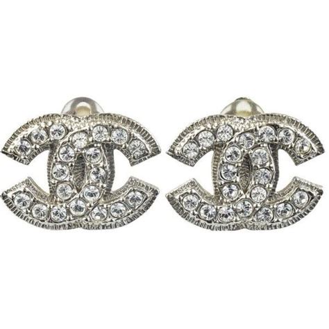 chanel initial earrings|pre owned chanel earrings.